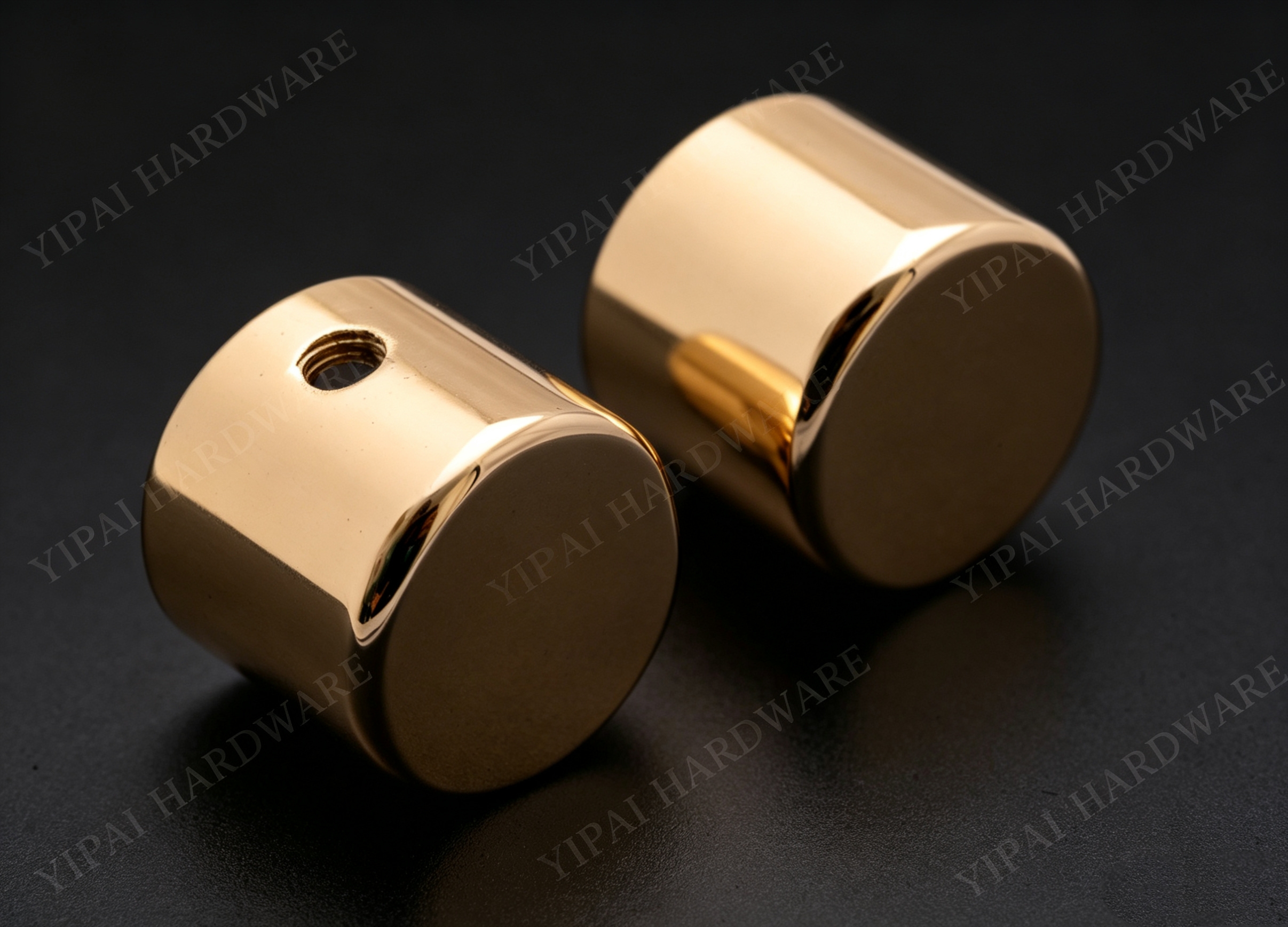 YIPAI Hardware Adjustable Gold-Plated Cord End Stoppers - Image 4