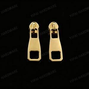 Minimalist Gold-Plated Zipper Pulls