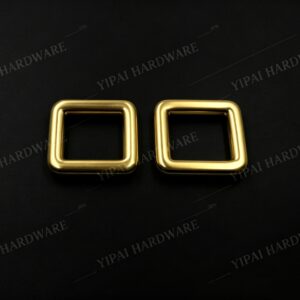 Minimalist Square & Rectangular Gold-Plated Rings